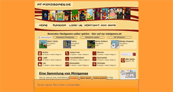 Desktop Screenshot of my-minigames.de